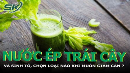 Nước Ép Trái Cây Và Sinh Tố, Chọn Loại Nào Khi Muốn Giảm Cân? I SKĐS