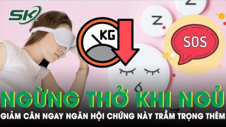 Mắc Hội Chứng Ngừng Thở Khi Ngủ Cần Mau Chóng Giảm Cân Vì Lí Do Này ! SKĐS