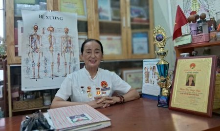 NGƯT. Lương y Thân Thị Diệp Nga, cánh chim không mỏi Vì sức khoẻ cộng đồng